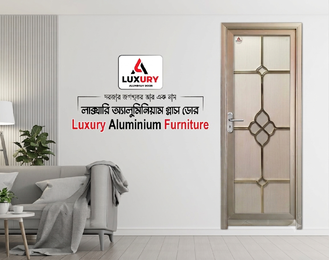 Aluminium jara Glass Door