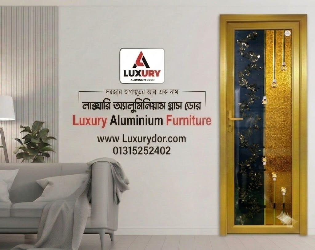 Aluminium Jara Glass Door