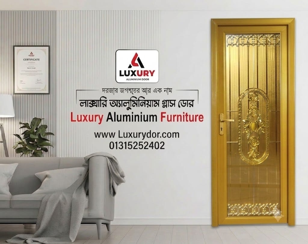 Aluminium Jara Glass Door